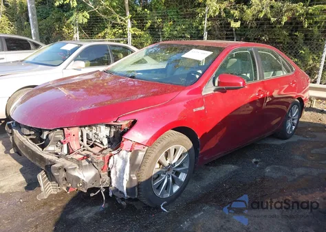 2017 Toyota Camry Hybrid Xle z USA, uszkodzony, nr VIN 4T1BD1FK5HU219970